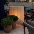 FENWICK 42-INCH JAPANESE INFLUENCED OUTDOOR TEXTILE LANTERN