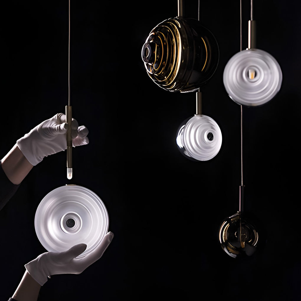 WINCHESTER CRYSTAL CIRCLE KITCHEN PENDANT LUMINAIRE