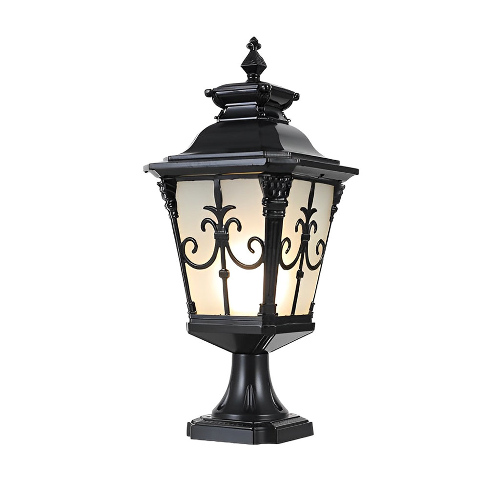BRACKENDALE VINTAGE PATTERNED SOLAR FENCE LIGHTS