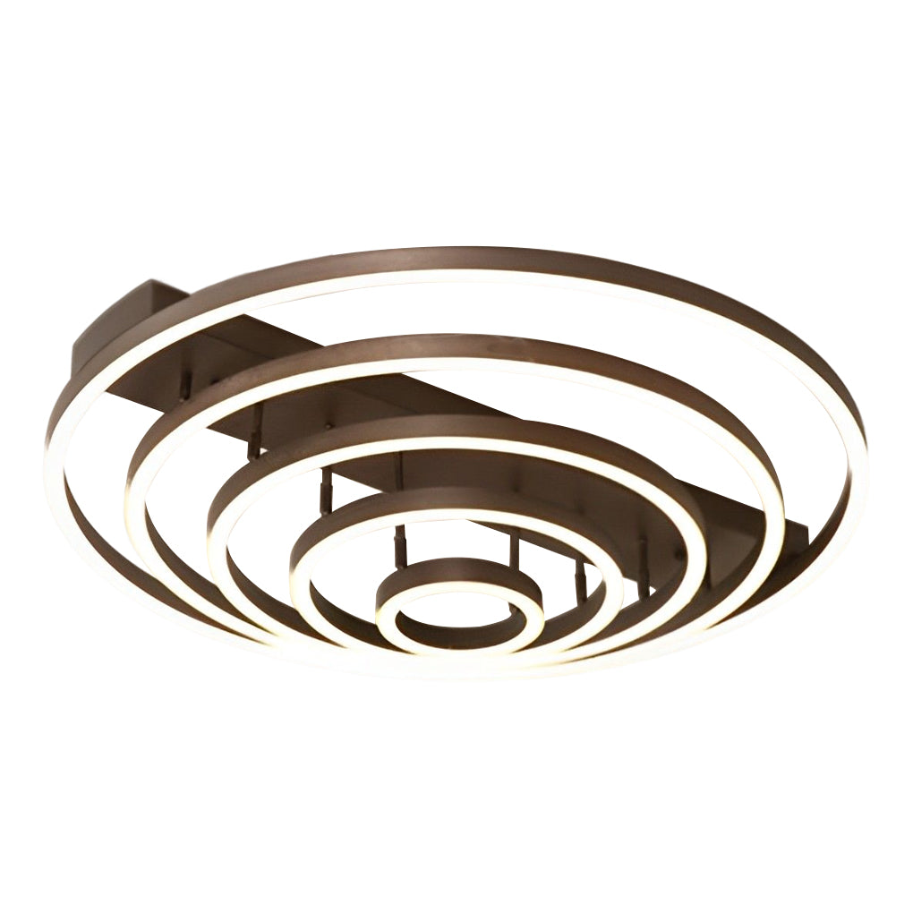 HEATHCOTE CIRCULAR LED FLUSH MOUNT LIGHTING