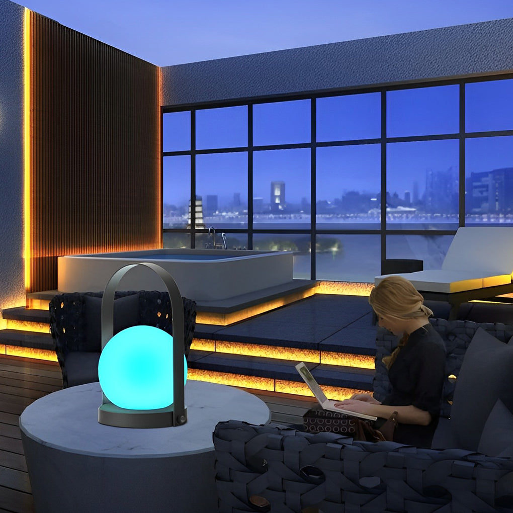 WINTHROP RAINBOW GLOW TABLE LAMP WITH WIRELESS CONTROL