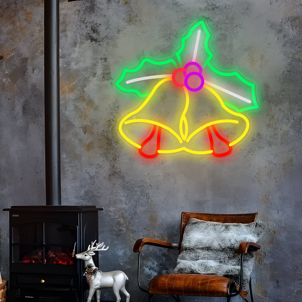 WINDSOR BELL GLOWING LINE ART LED WALL LIGHT