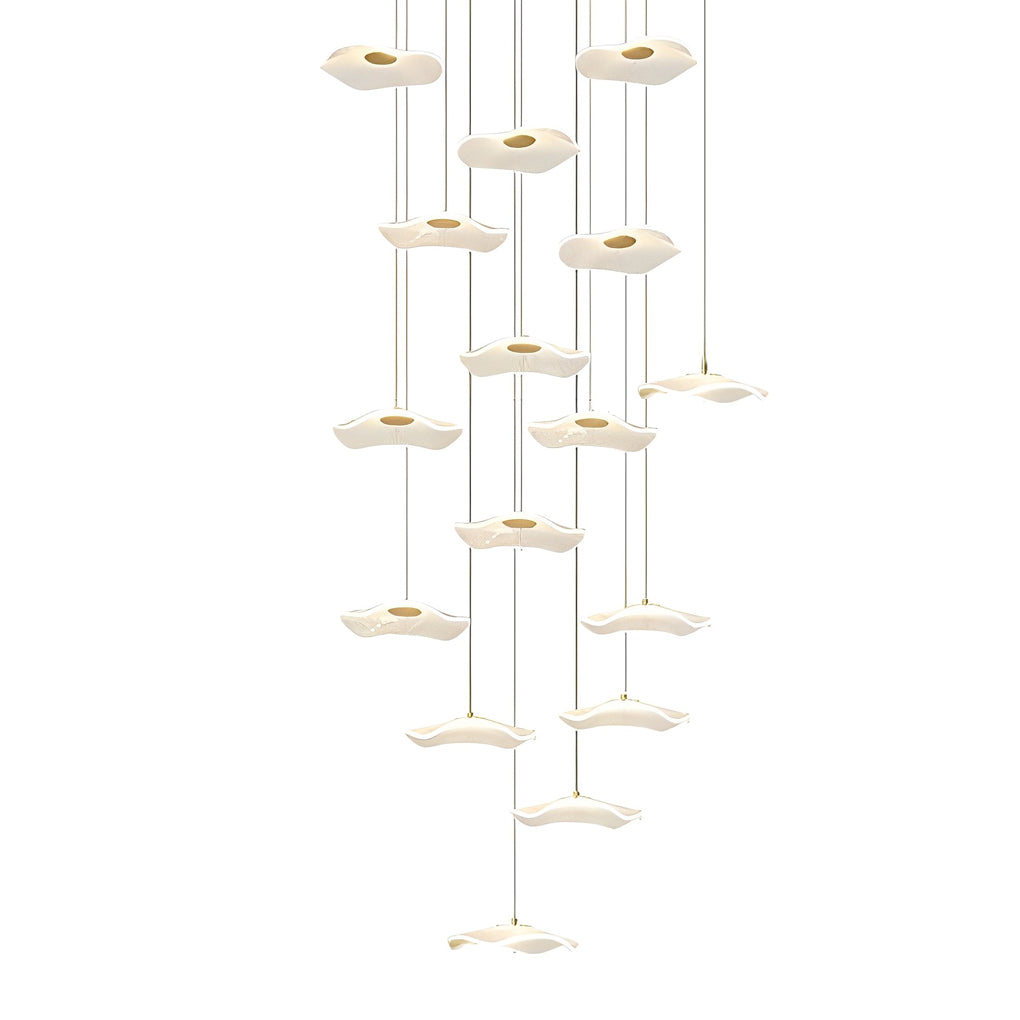 WINDSOR ACRYLIC LOTUS LED STAIRCASE LUMINAIRE