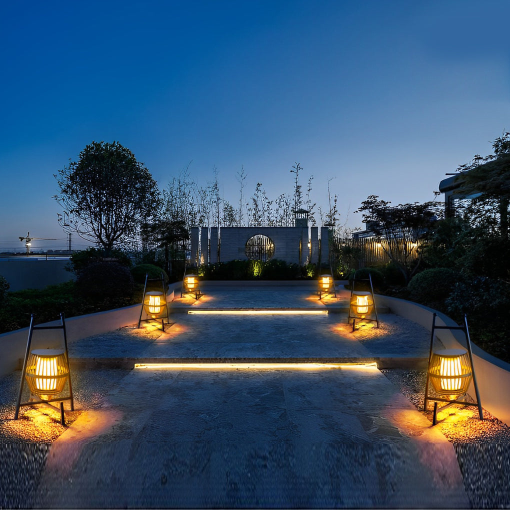 WILLOUGHBY SOLAR GLOWING LANTERN - Portable Dimmable LED Outdoor Light with Modern Design"

2. "CHARLESTON NIGHTSCAPE LANTERN - Intelligent Dimmable Solar-Powered Outdoor Illumination"

3. "DORCHESTER RADIANCE LANTERN - Sleek Black Portable LED Solar Ligh