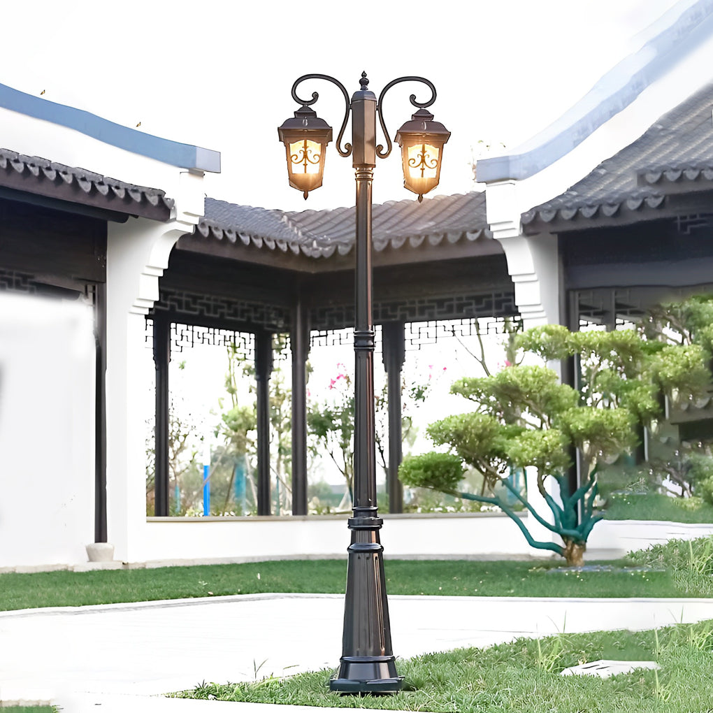 THORNBURY DUAL-ARMED VINTAGE OUTDOOR LANTERNS
