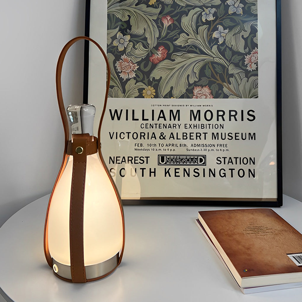 WINDSOR CORDLESS GLOWING LANTERN TABLE LIGHT