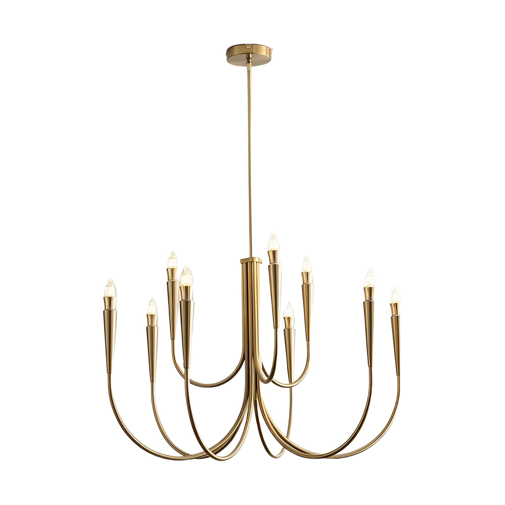 BELMONT FRENCH CANDLELIGHT 6/9-BULB DIMMABLE CHANDELIER
