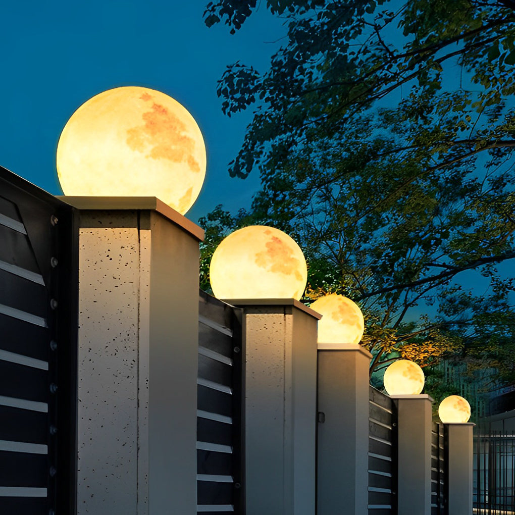 ASTRAL LUNAR OUTDOOR PIER-MOUNT LIGHTING POST
