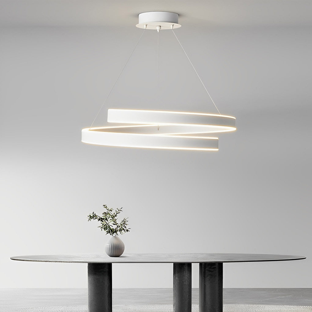 WINTHORPE TRIPLE-TIER DIMMABLE LED CHANDELIER