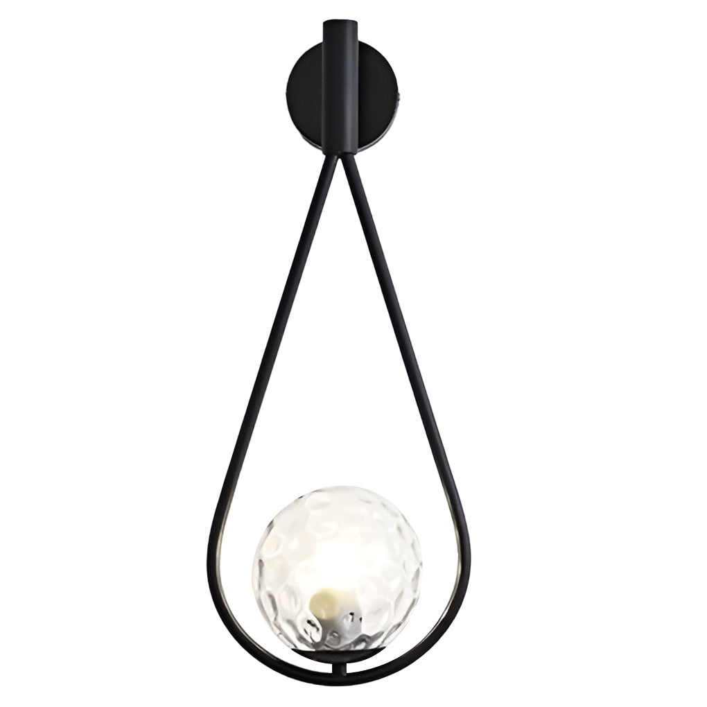 RAVENSCROFT AQUA DROP LED WALL SCONCE