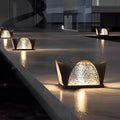 BRAMBLETON BLACK SOLAR POST CAP LIGHTS WITH IP65 WATERPROOFING