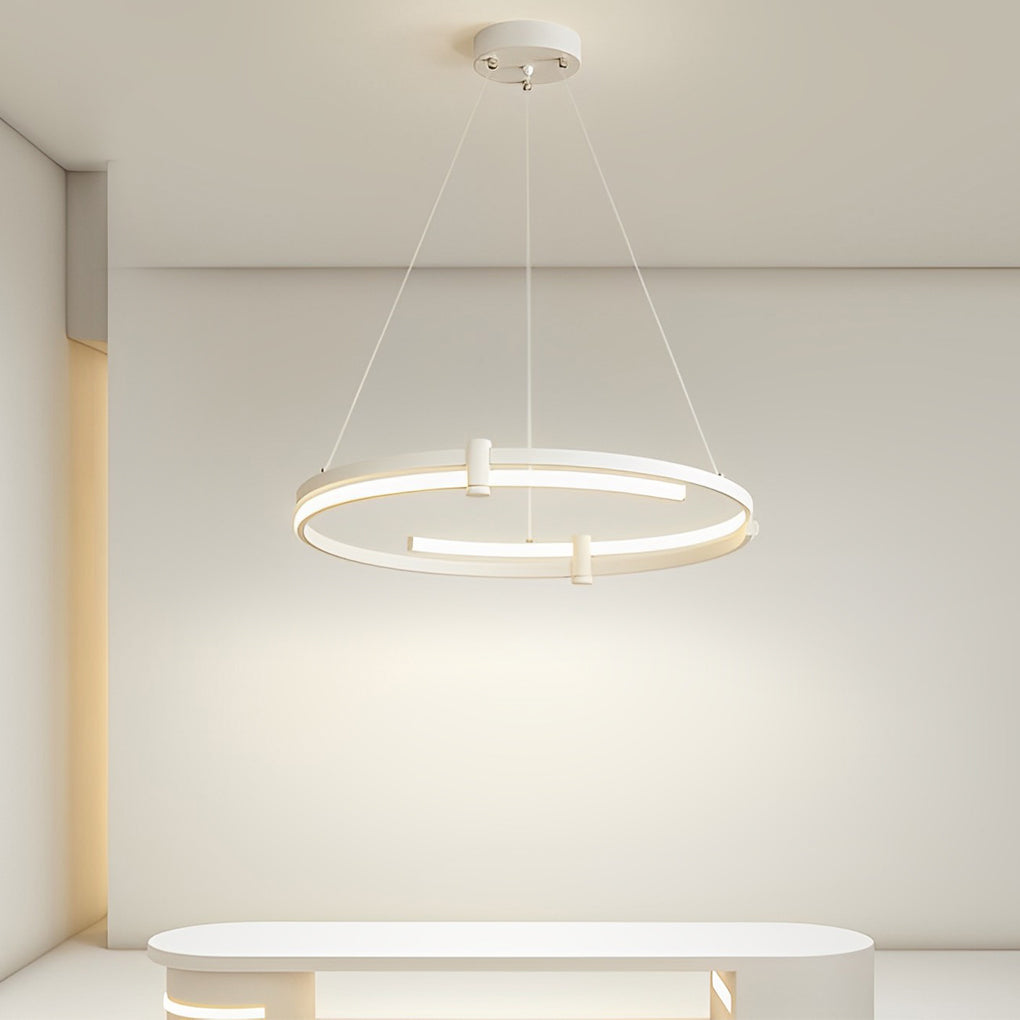 RAVENHALL REMOTE-CONTROLLED DIMMABLE ROUND LED CHANDELIER
