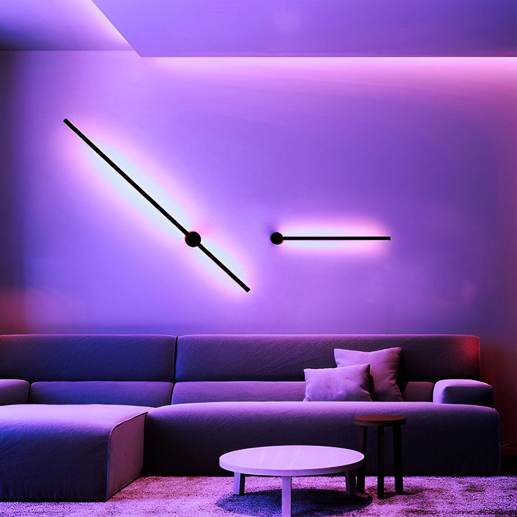 WINTERBOURNE REMOTE-CONTROLLED RGB LED WALL SCONCES