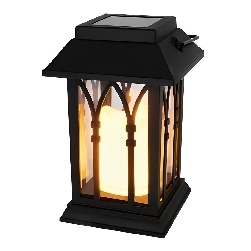 RAVENSCROFT SOLAR ILLUMINATOR - WATER-RESISTANT LED LANTERN FOR OUTDOOR USE