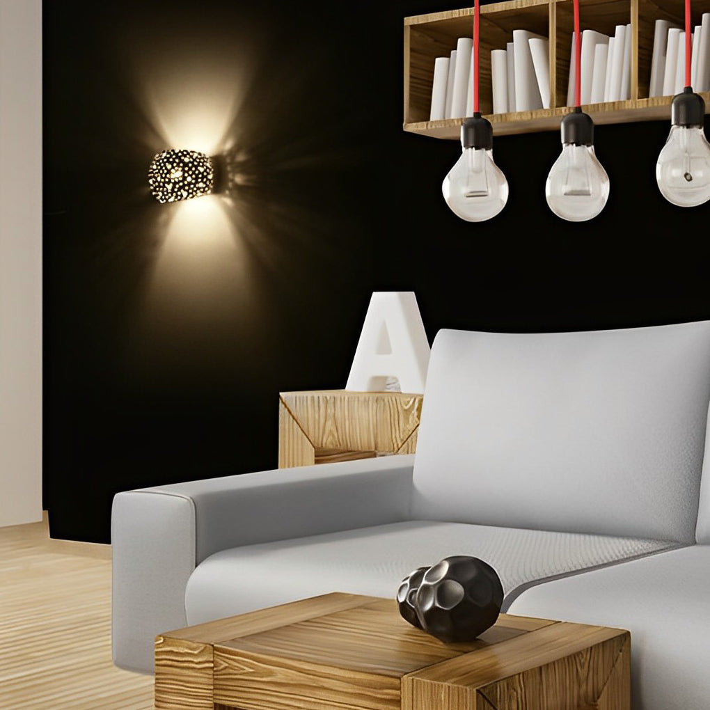 WHITBY CIRCULAR HOLLOW LED WALL SCONCE