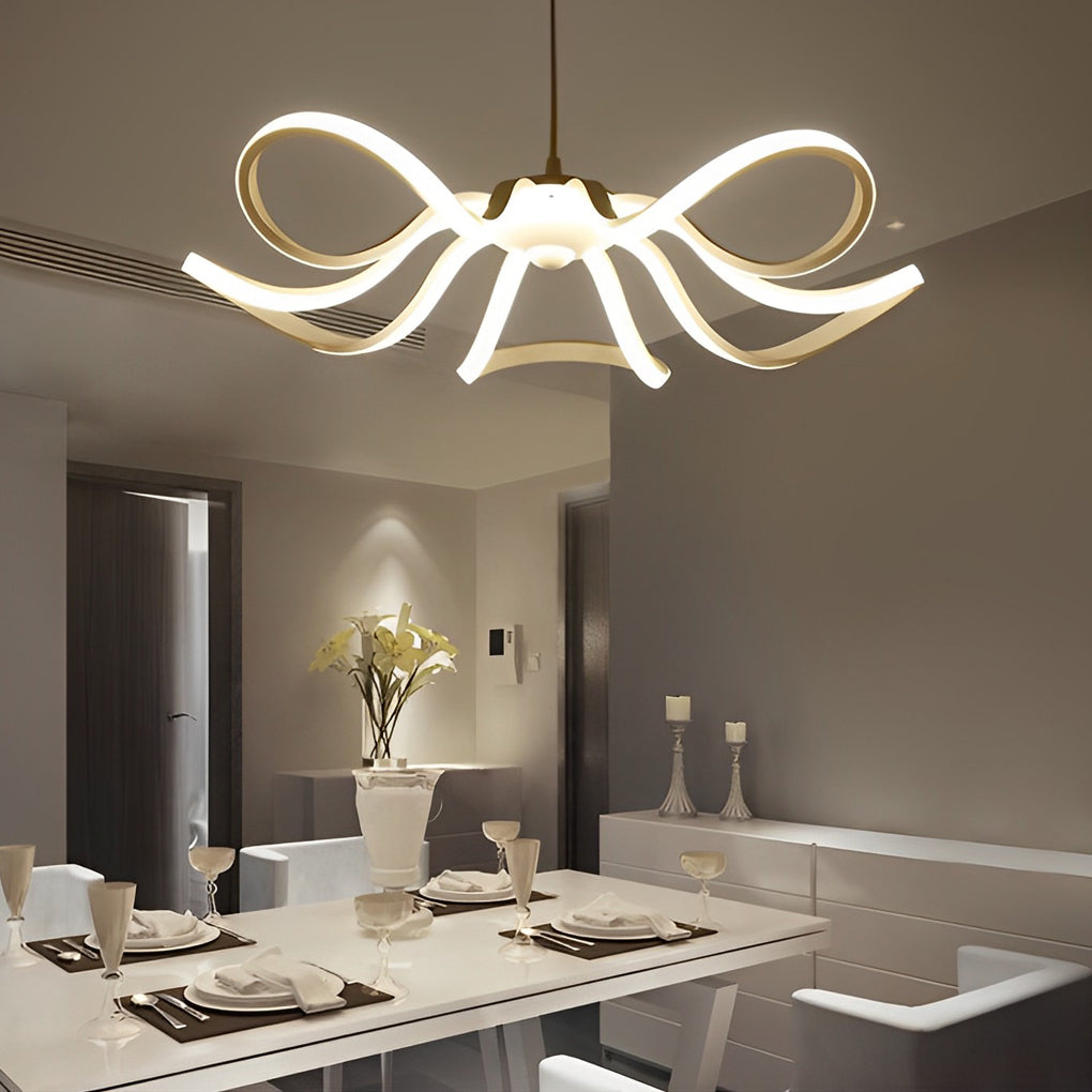 FLORENTINE WHISPERING PETALS DIMMABLE LED CEILING LIGHT