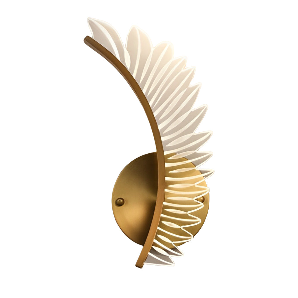 WINTHORPE ACRYLIC FOLIAGE LED DIMMABLE WALL SCONCE