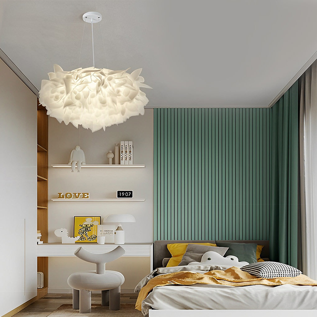 FLORENCE PETAL DUAL-TONE DIMMING LED CHANDELIER