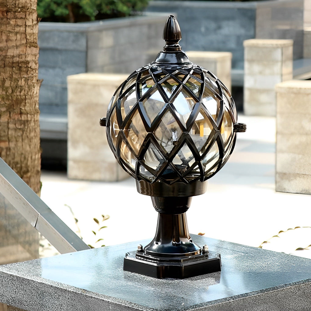 WINDSOR CRYSTAL SPHERE OUTDOOR GARDEN LIGHTS