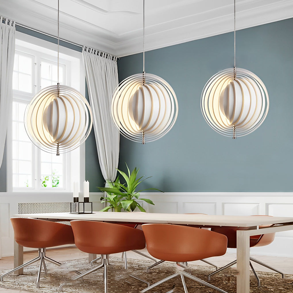 WINTHROP SPIRAL METAL PENDANT LIGHT