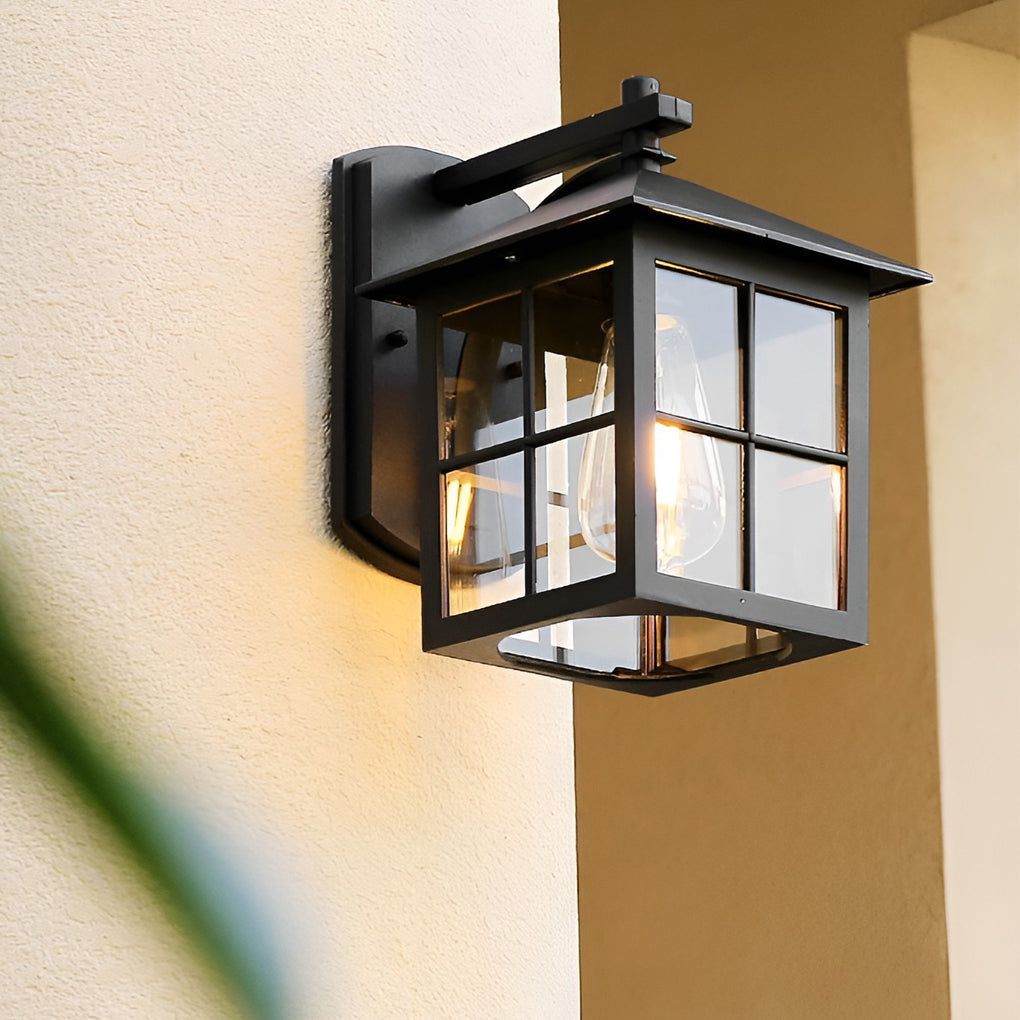 WHITBY GLAZED GARDEN WALL LANTERN