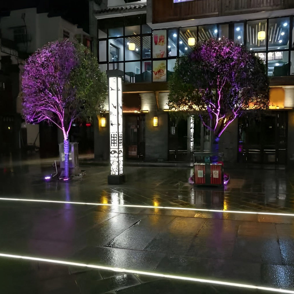 WINDSOR AQUA RECTANGULAR UNDERGROUND LIGHTING FIXTURE