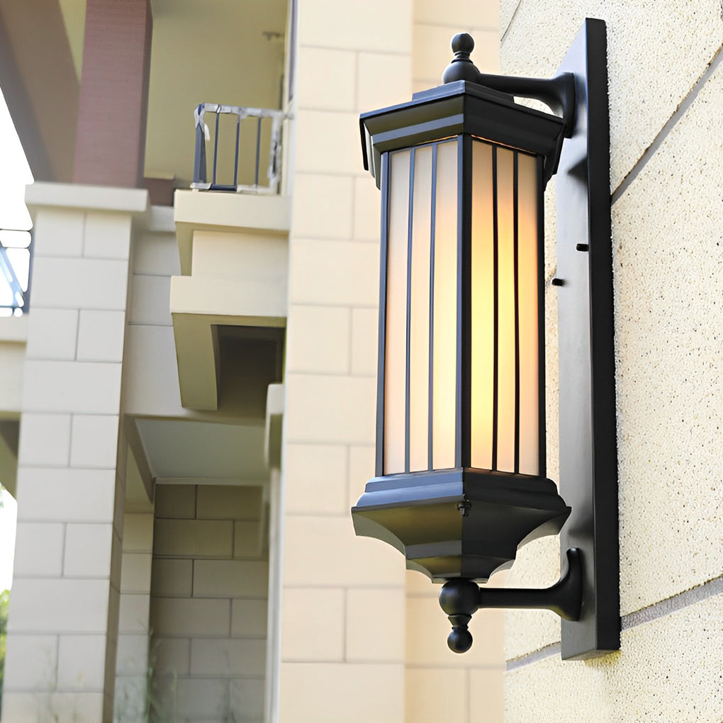 WINTERBOURNE BLACKSTONE OUTDOOR WALL LANTERN