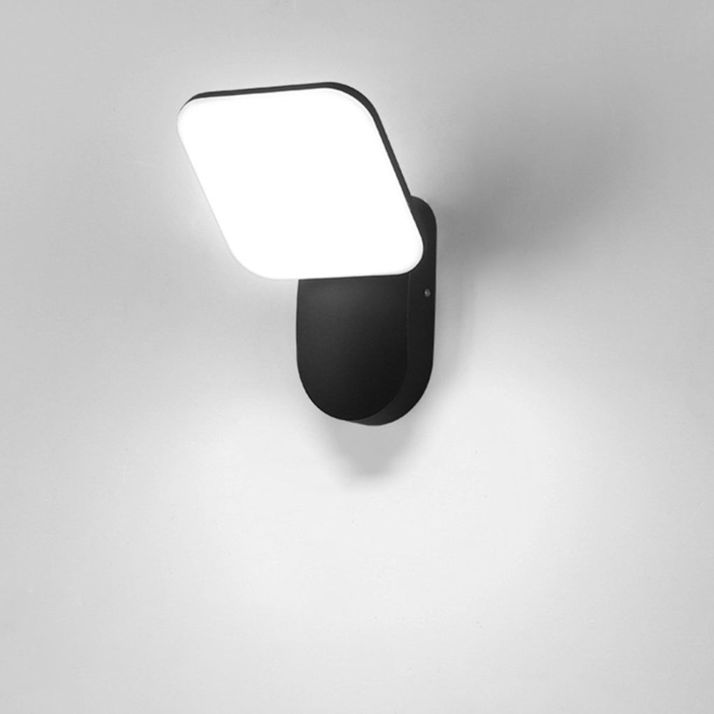 CHATHAM SQUARE 12W WATER-RESISTANT MODERN OUTDOOR WALL SCONCE
