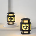 WHITBY BLACKSTONE WATERPROOF OUTDOOR PILLAR LIGHTING