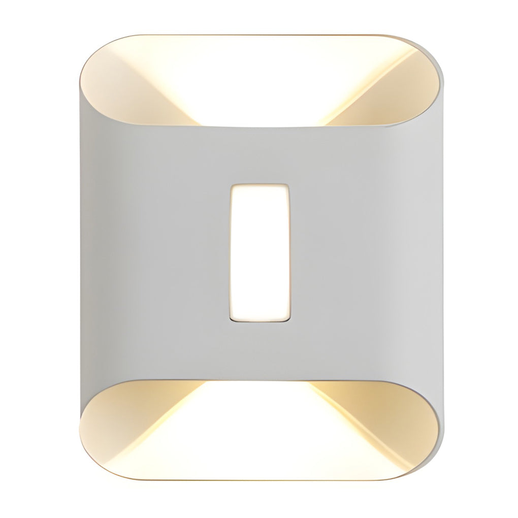 WINDSOR AQUA SHIELD LED WALL SCONCE, MODERN UP AND DOWN LIGHTING
