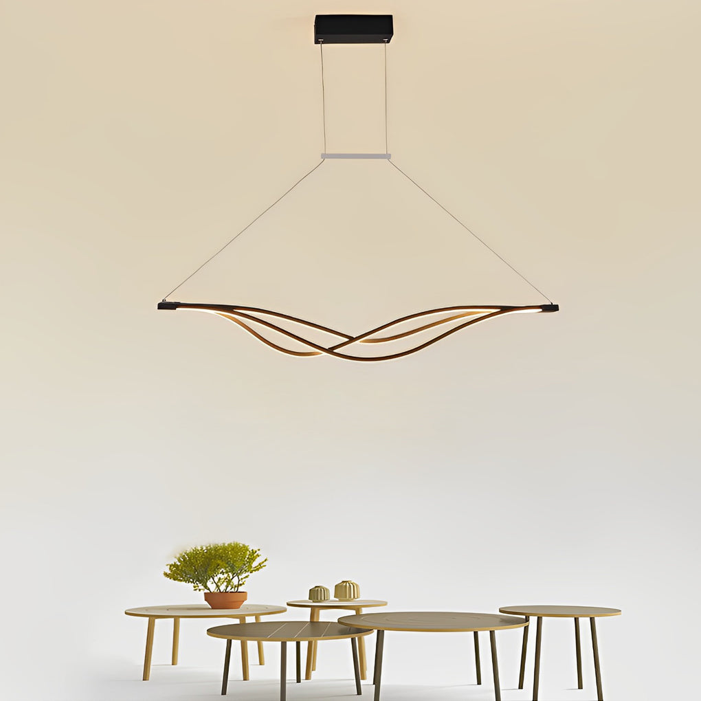 RAVENSCROFT WAVEFORM REMOTE DIMMING CHANDELIER