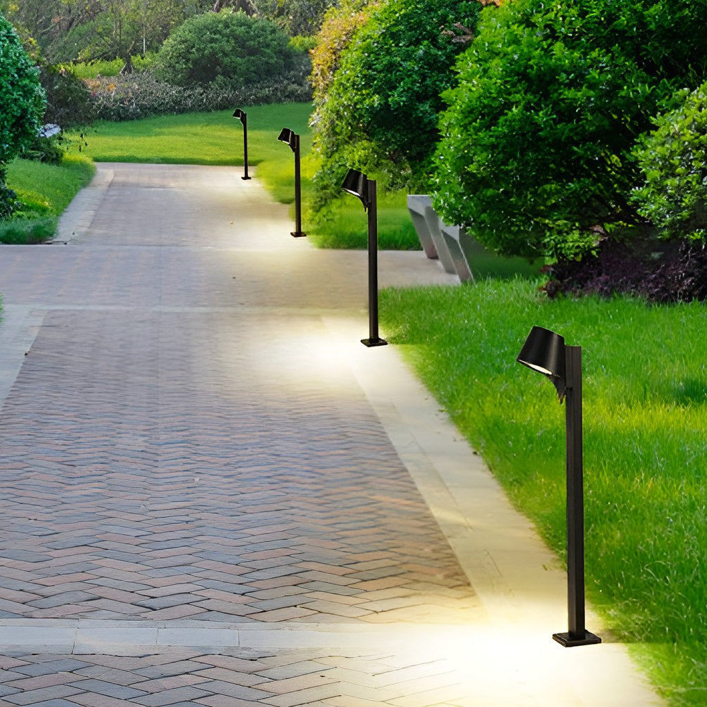 RAVENHALL 10W LED GARDEN PATH LIGHT, MODERN MINIMALIST WATER-RESISTANT ILLUMINATION