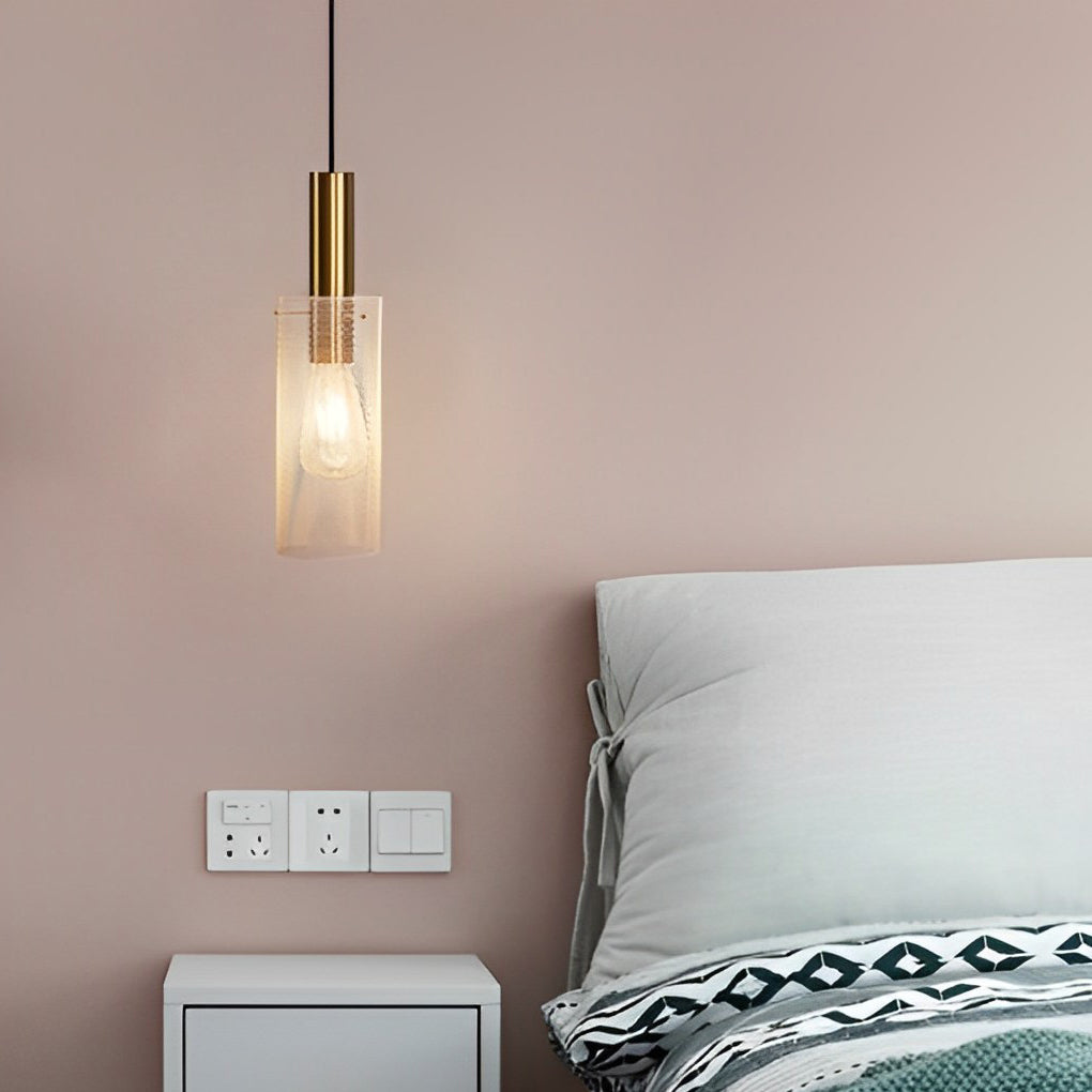 WINTHROP CYLINDRICAL IRON PENDANT LAMP