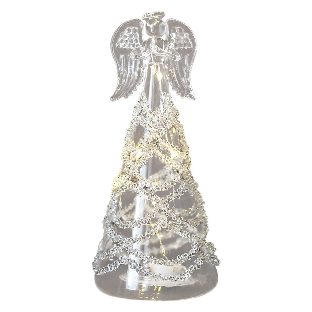 WINTERBOURNE ANGELIC GLASS ILLUMINATOR DESK LAMP