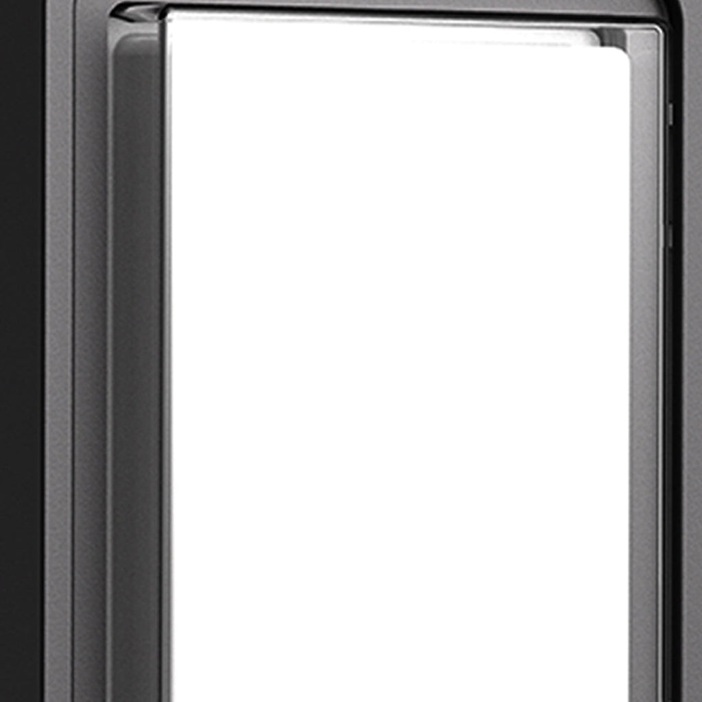 FENWICK SQUARE LED OUTDOOR LANTERN, WEATHER-RESISTANT AMBIENCE LIGHT