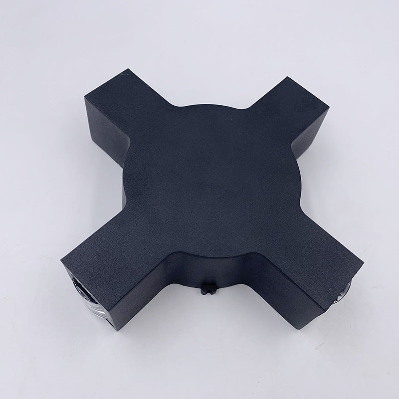 WINTHROP NIGHTFALL LED WALL SCONCE - Waterproof Black Modern Design