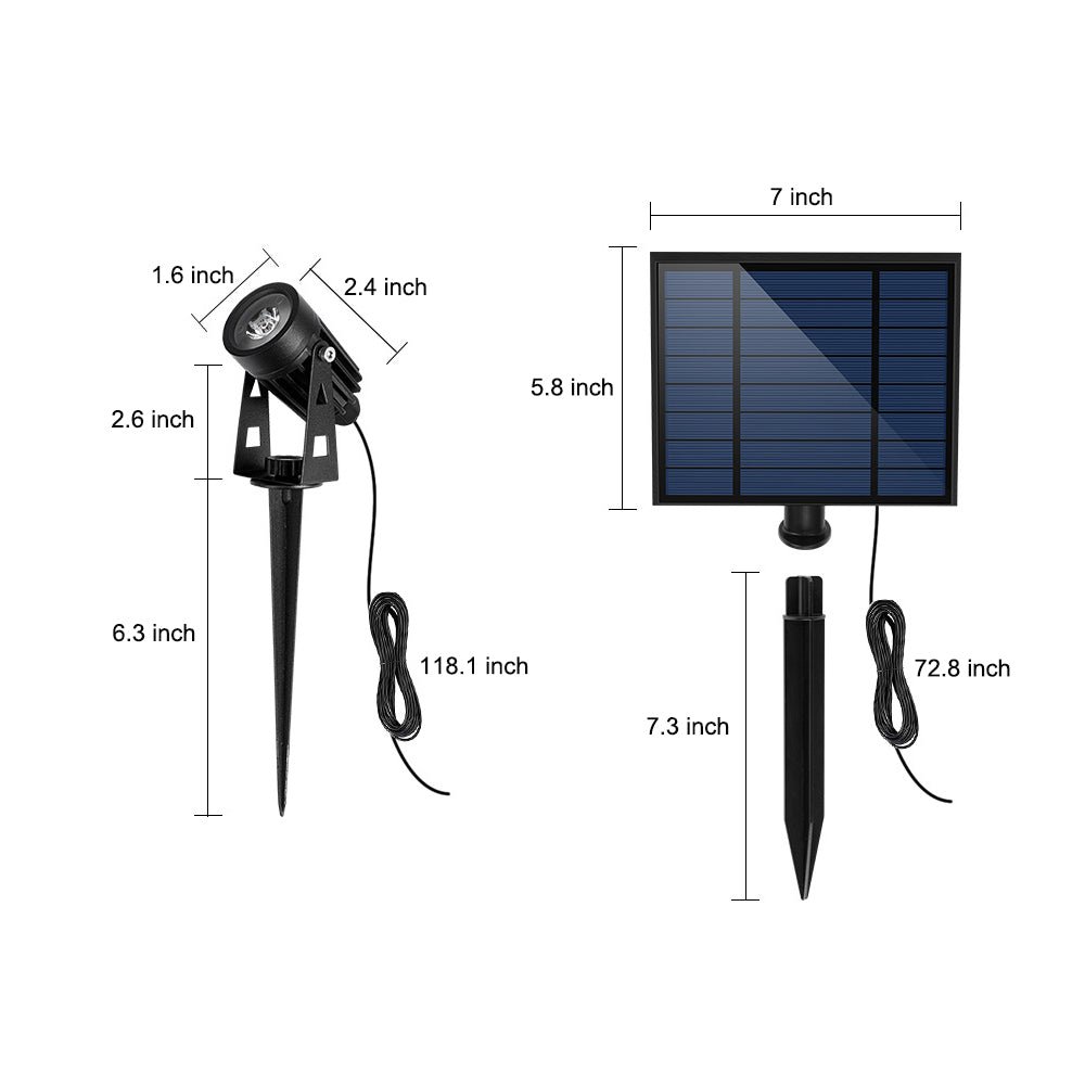 WINDSOR SOLAR ILLUMINATOR WITH VARIABLE BRIGHTNESS, 100-200 LUMENS