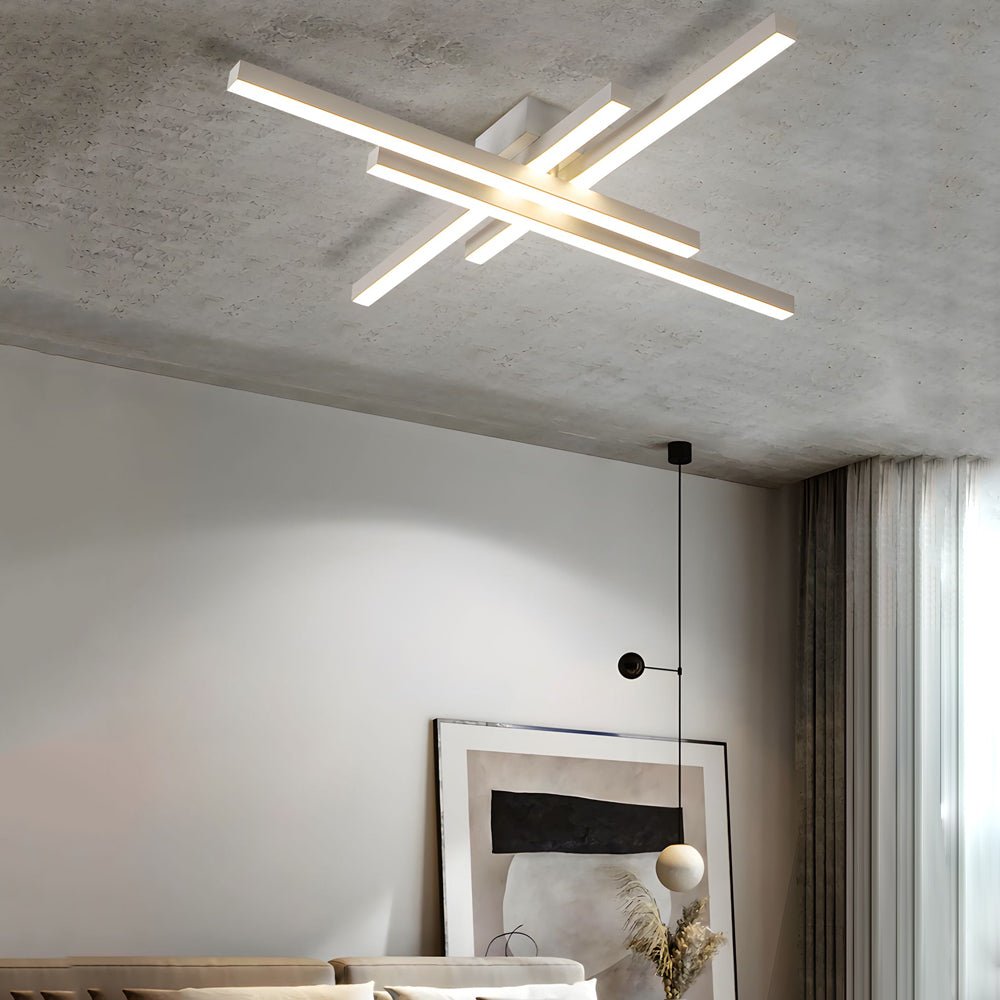WINTERBOURNE QUARTZ FOUR-BULB LINEAR CEILING ILLUMINATION