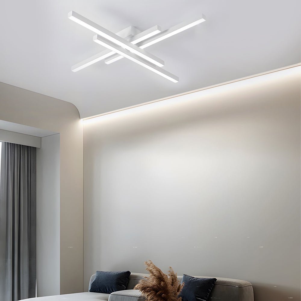 WINTERBOURNE QUARTZ FOUR-BULB LINEAR CEILING ILLUMINATION