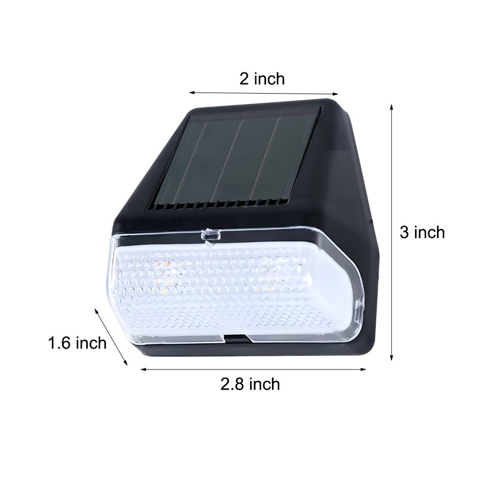 WILLOUGHBY SOLAR GLOW STEP LIGHTS - 4-Piece Warm White Outdoor Illumination for Stairways"
2. "HENLEY NIGHTFALL SENSOR LIGHTS - Four Warm White LED Solar Fixtures for Outdoor Steps"
3. "BROMLEY SUNSET LED STEP LIGHTS - Set of 4 Solar-Powered Warm White St