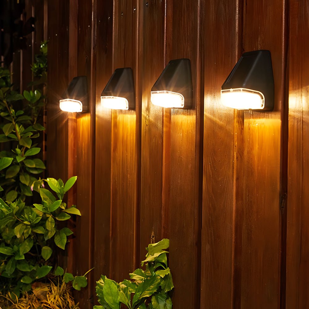 WILLOUGHBY SOLAR GLOW STEP LIGHTS - 4-Piece Warm White Outdoor Illumination for Stairways"
2. "HENLEY NIGHTFALL SENSOR LIGHTS - Four Warm White LED Solar Fixtures for Outdoor Steps"
3. "BROMLEY SUNSET LED STEP LIGHTS - Set of 4 Solar-Powered Warm White St