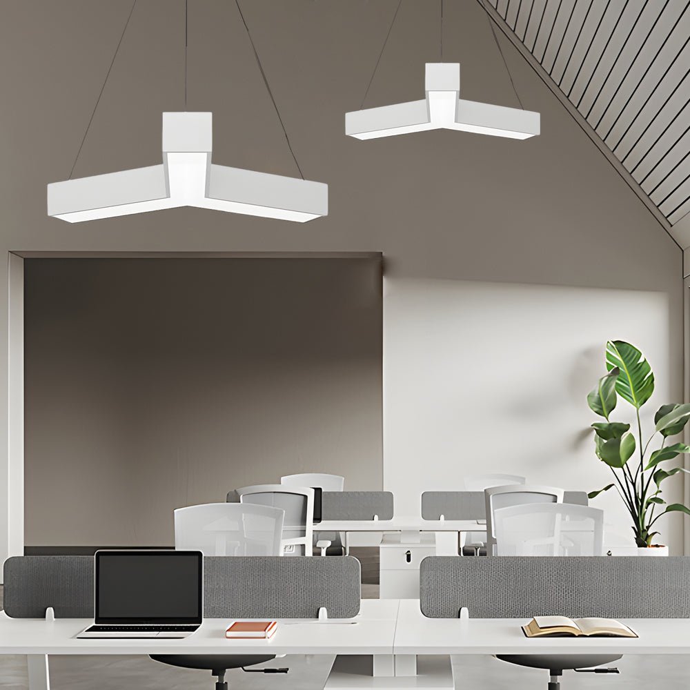 CAVENDISH Y-LINK LED PENDANT LIGHTS SET OF FOUR"  
2. "WENTWORTH MODERN Y-FORM LIGHTING SUSPENSIONS"  
3. "HENLEY CONTEMPORARY Y-SHAPE LED OFFICE LIGHTS"  
4. "SOMERSET LINEAR Y-LIT PENDANTS FOR WORKSPACES