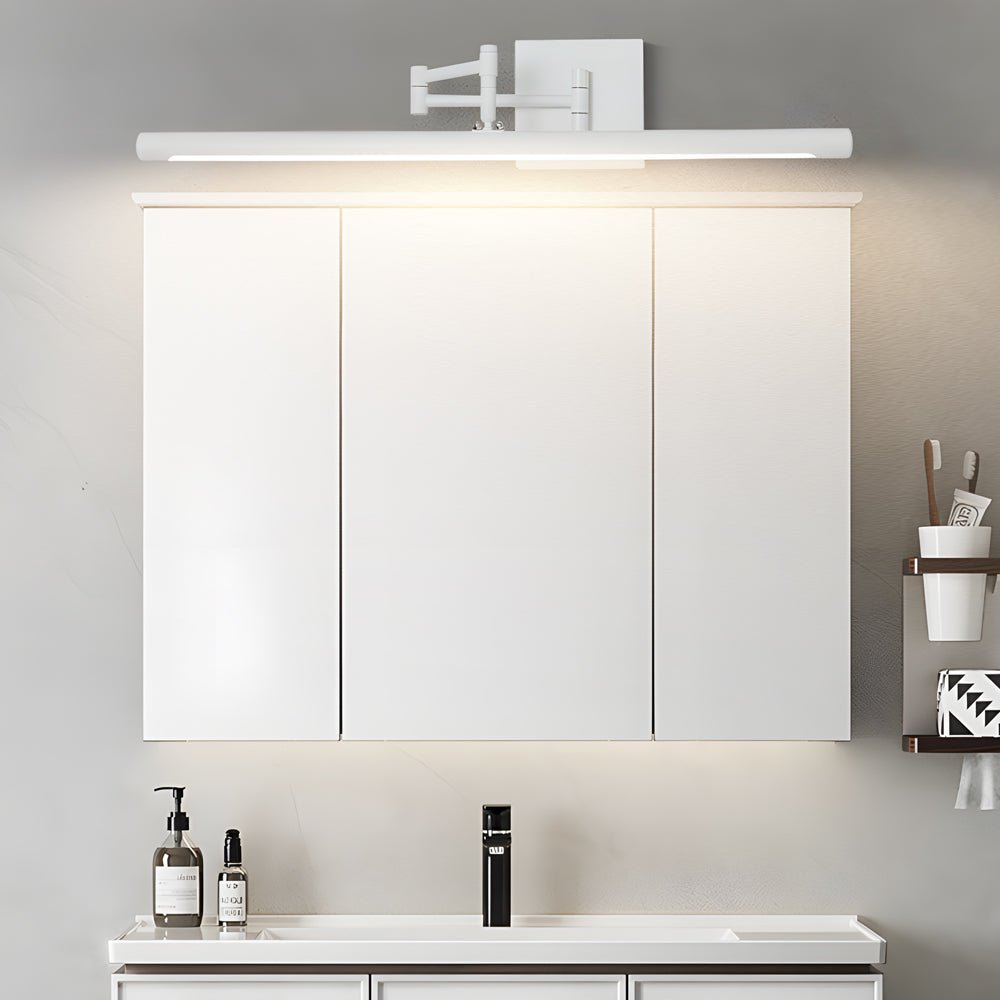 WINTHORPE 40-INCH SWING ARM BATHROOM ILLUMINATOR WITH MATTE TEXTURE