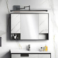 WINTHORPE 40-INCH SWING ARM BATHROOM ILLUMINATOR WITH MATTE TEXTURE
