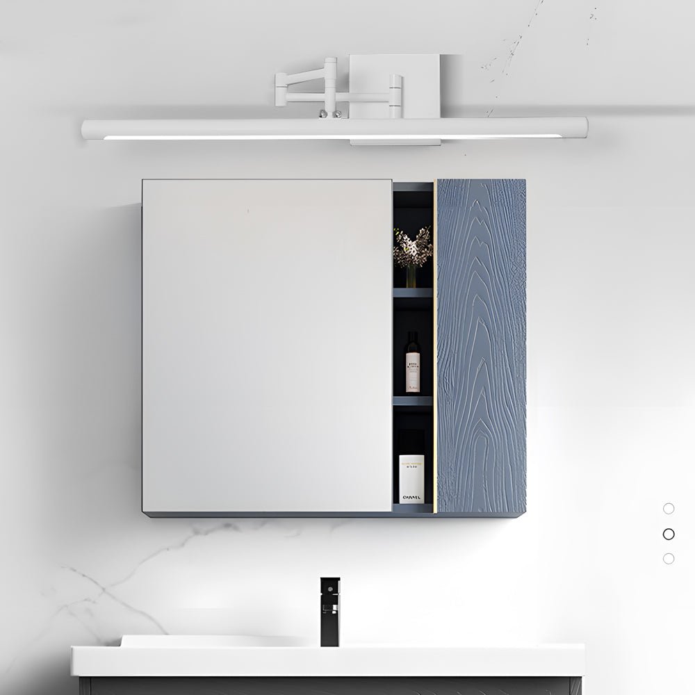 WINTHORPE 40-INCH SWING ARM BATHROOM ILLUMINATOR WITH MATTE TEXTURE