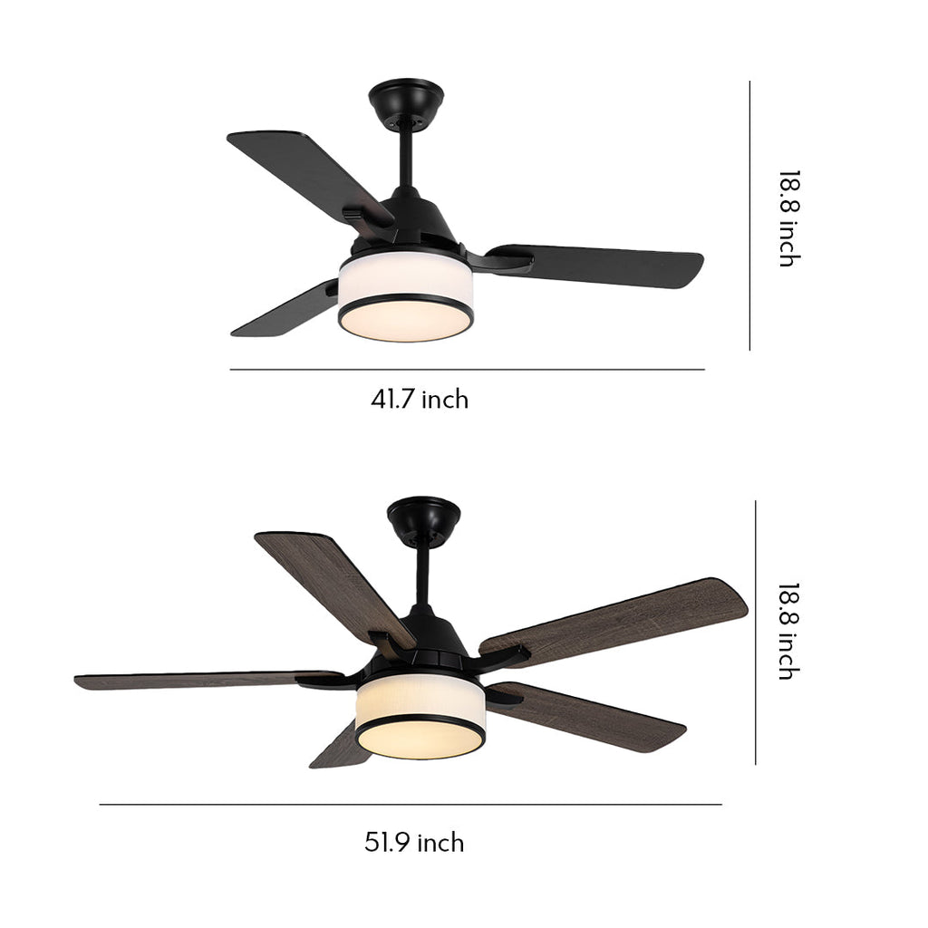 WINTHROP VINTAGE FABRIC SHADE CEILING LUMINAIRE