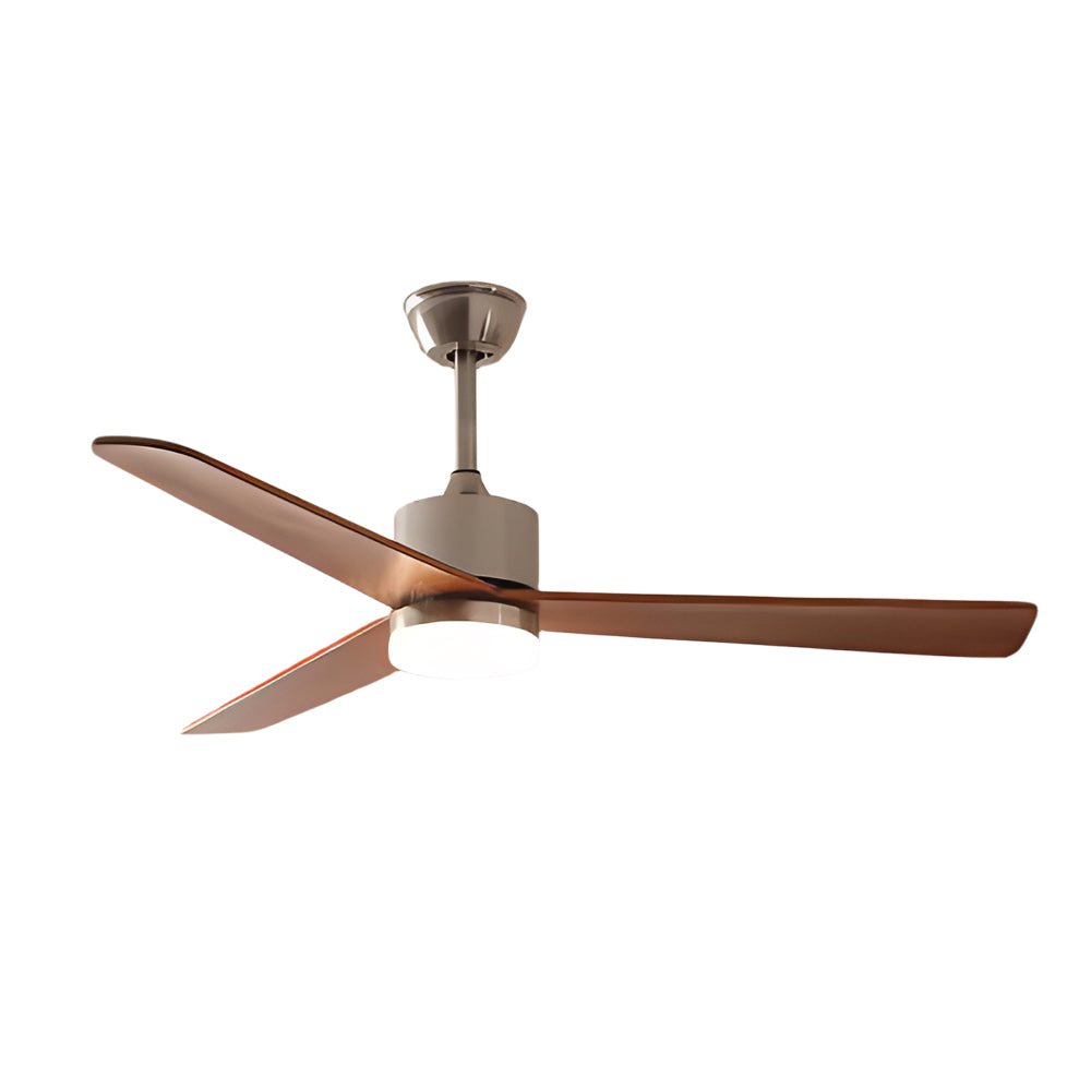 WINTHORPE WOODEN TRIO BLADE CEILING FAN WITH REMOTE CONTROL