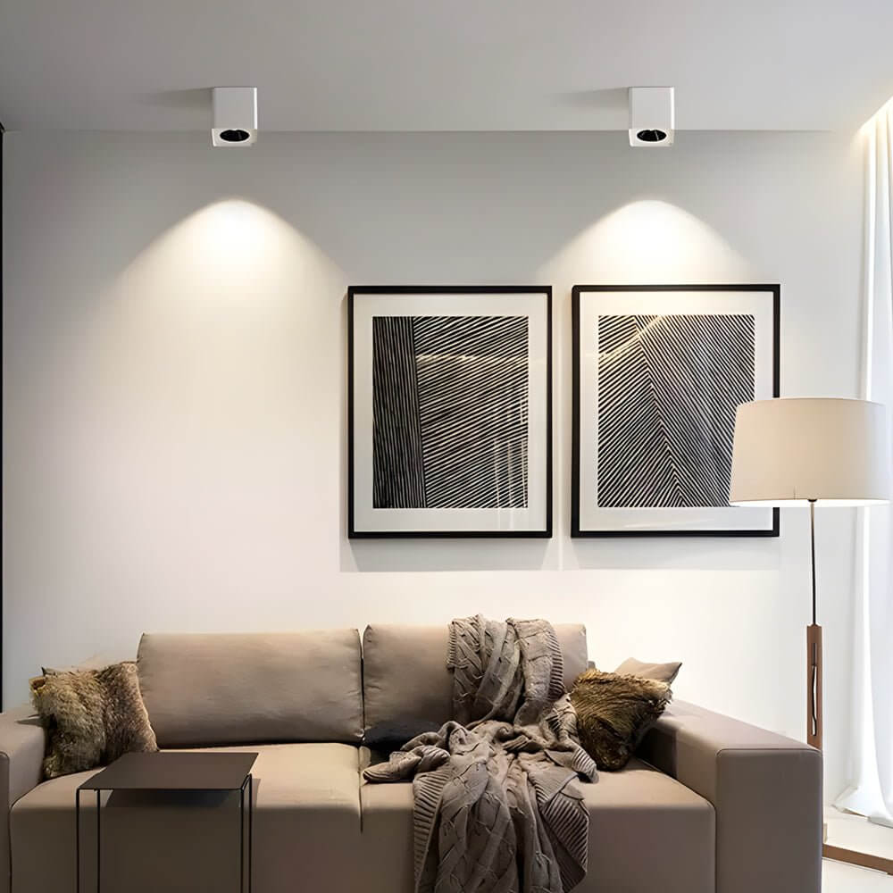 WINCHESTER 4.3-INCH SQUARE 7W COB LED FLUSH MOUNT SPOTLIGHT