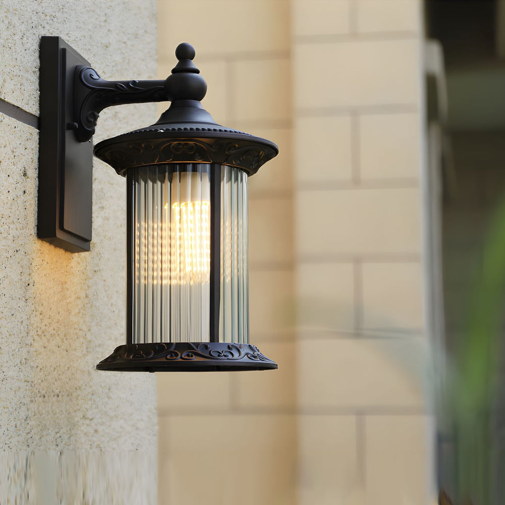 WINTERBOURNE RUSTIC BRONZE OUTDOOR SCONCE LIGHTING