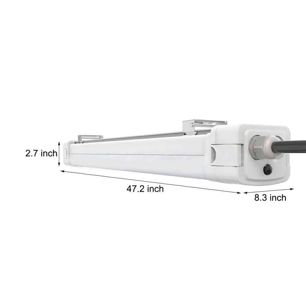 WINTERBOURNE 47-INCH LED TRIPLE-PROOF CEILING LUMINAIRE, VAPOR SEAL WITH DUAL COLOR TEMPERATURE OPTIONS